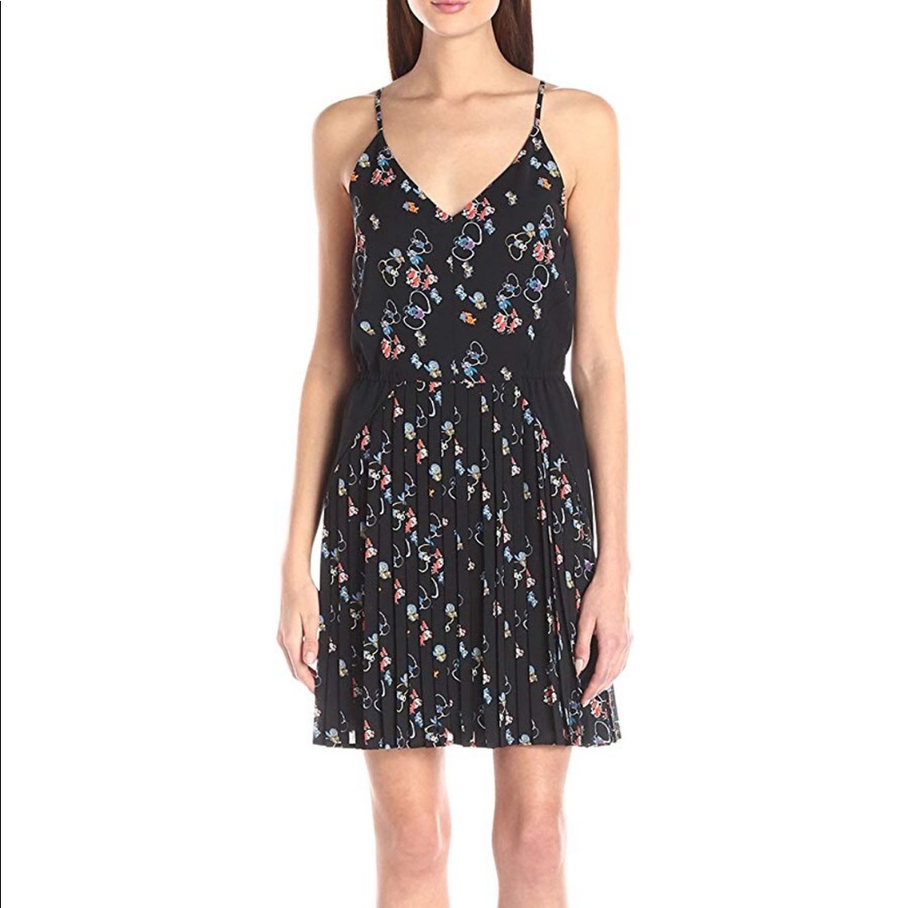 Refraction Printed-Floral Cami Dress
